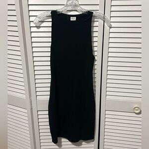 Aritzia Wilfred Free Black Bodycon Tank Dress, Sz M